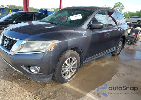 2013 Nissan Pathfinder Sl из США, поврежденный, VIN 5N1AR2MMXDC647136